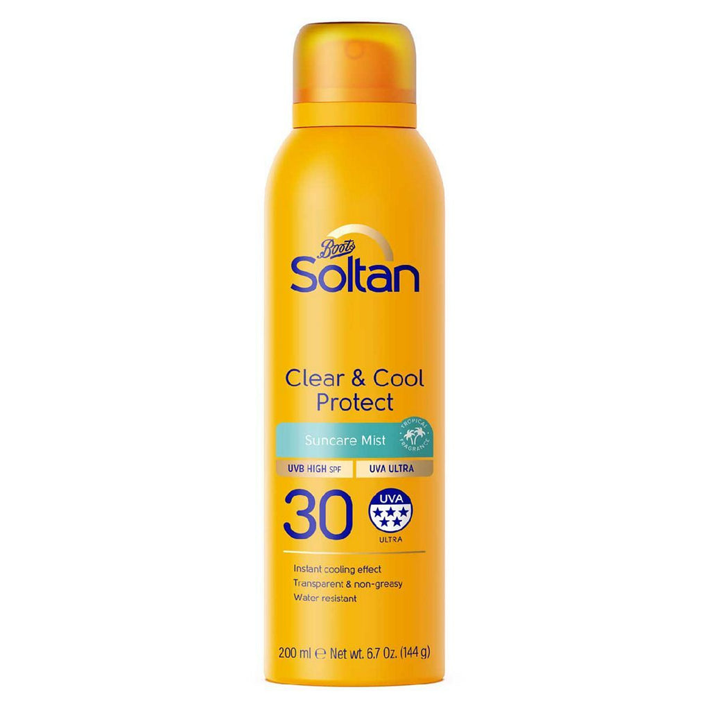 Soltan Clear & Cool Protect Suncare Mist SPF30 200ml