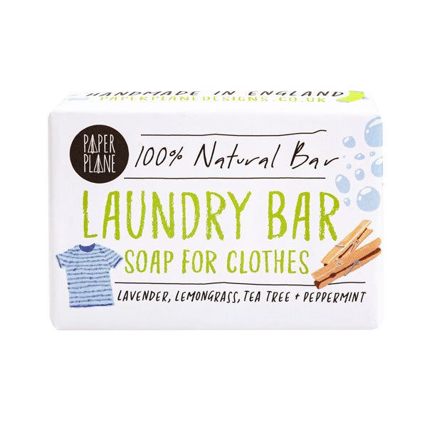 Paper Plane Laundry Bar Soap For Clothes 95g