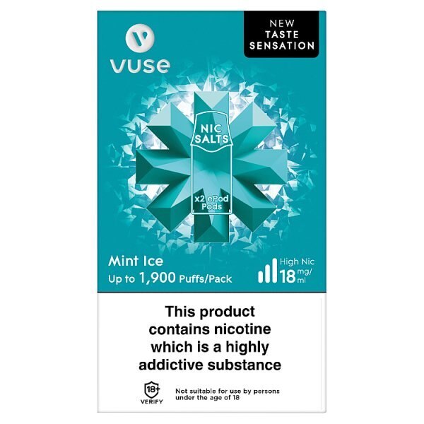 Vuse ePod Pods Mint Ice 18mg