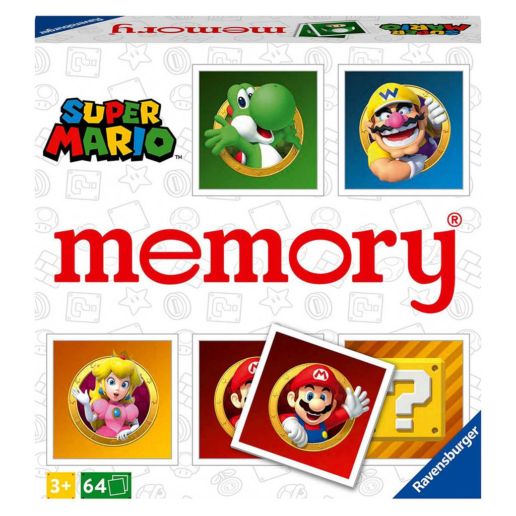 Super Mario Large Memory Game