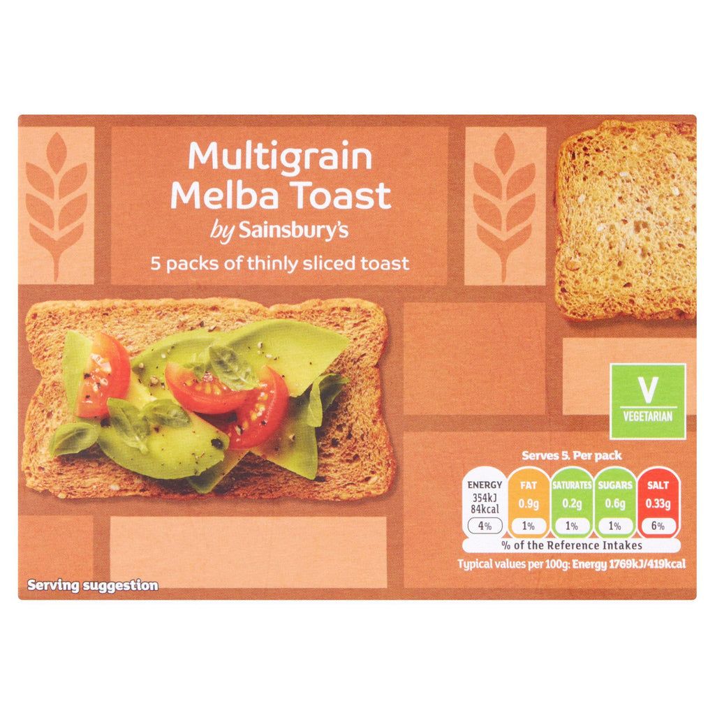 Sainsbury's Multigrain Melba Toast 100g