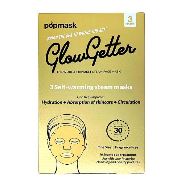 Popmask Glow Getter -  3 Steam Face Masks