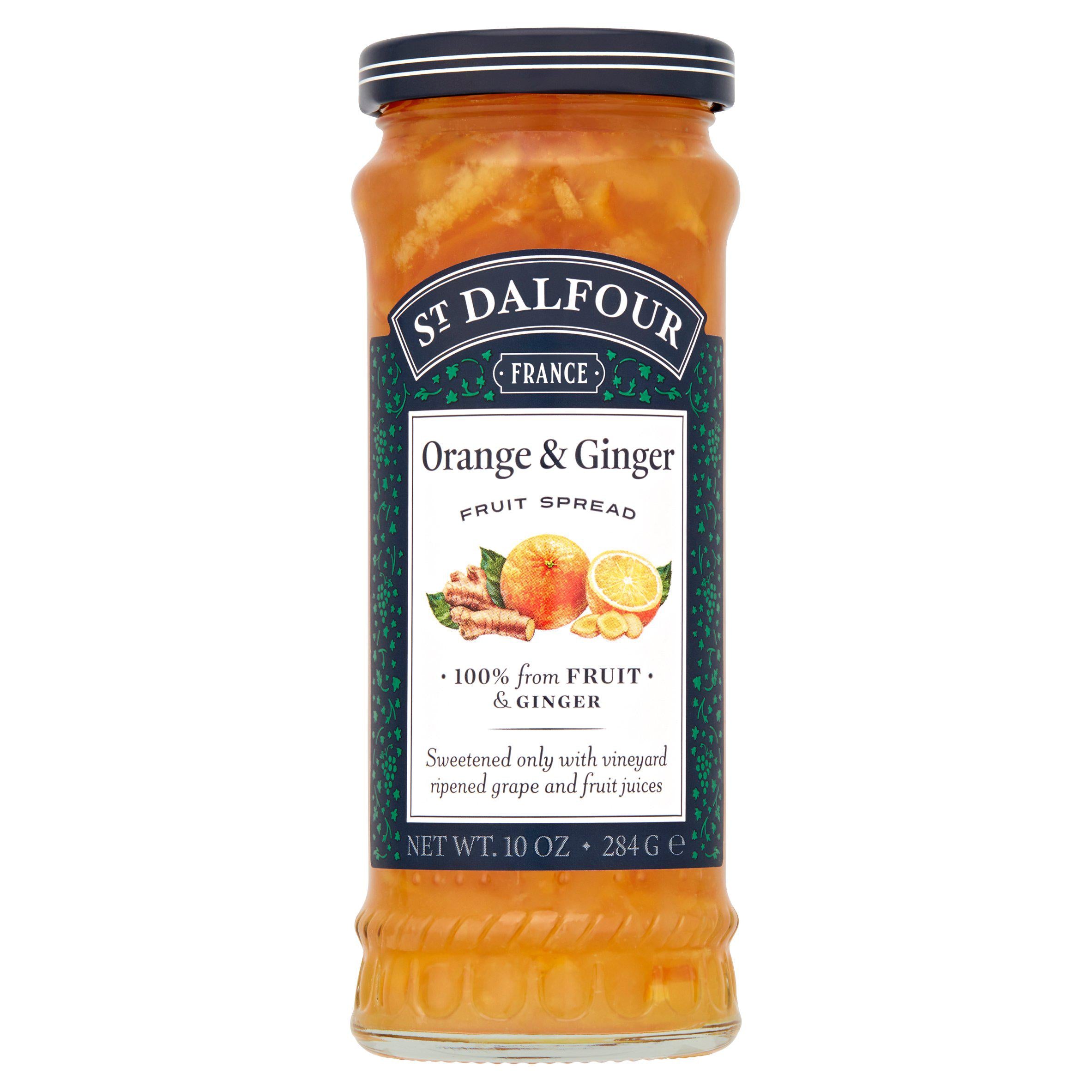 St. Dalfour Orange & Ginger Spread 284g Jams & conserves Sainsburys   