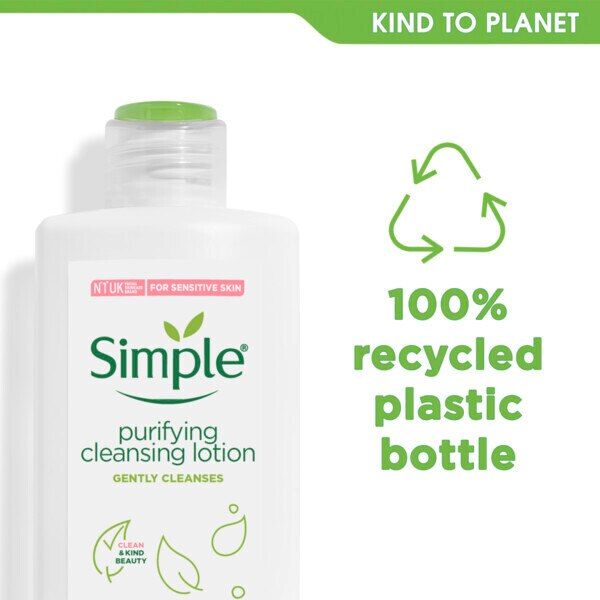 Simple Kind to Skin Purifying Cleansing Lotion 200ml GOODS Superdrug   