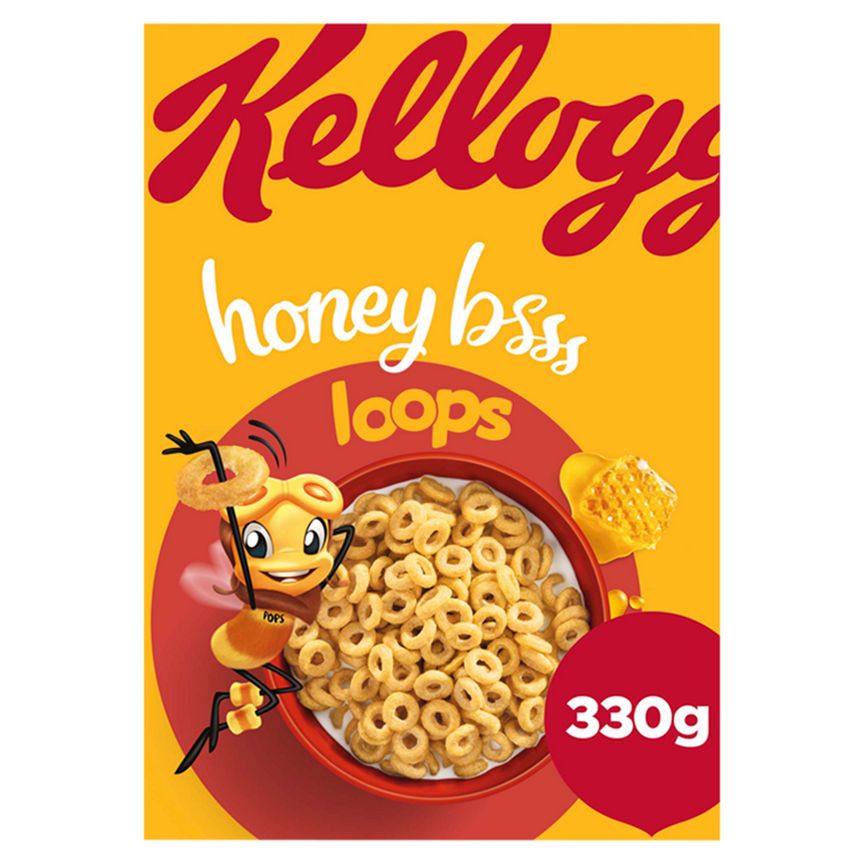 Kellogg's Honey Bsss Loops 330g