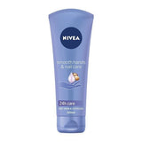 NIVEA Smooth Hands & Nail Care Hand Cream 100ml GOODS Superdrug   