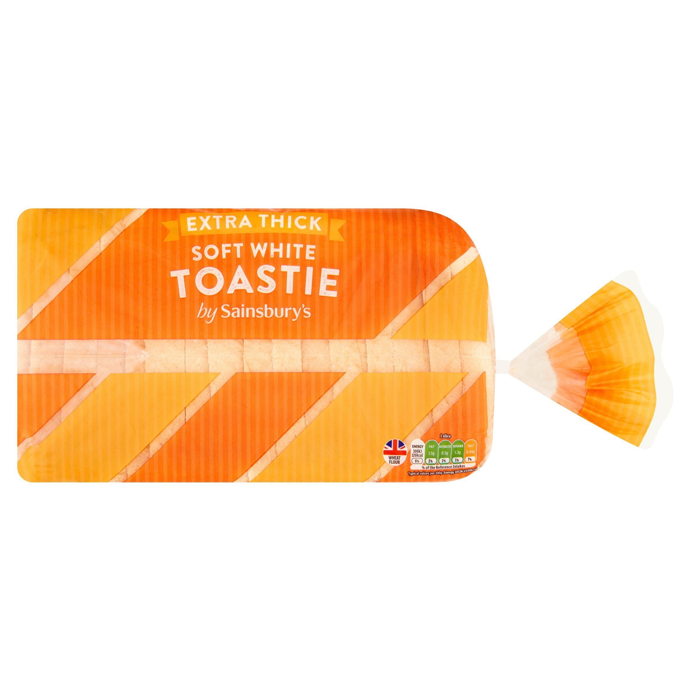 Sainsbury's Toastie Thick Sliced White Bread 800g GOODS Sainsburys   