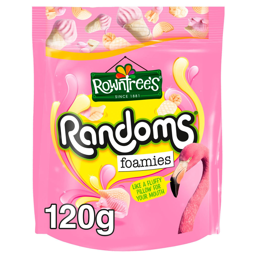 Rowntree's Randoms Foamies Sweets Sharing Bag 120g