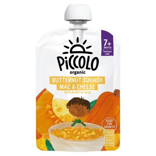 Piccolo Organic Butternut Squash Mac & Cheese 130g St 2 GOODS Superdrug   