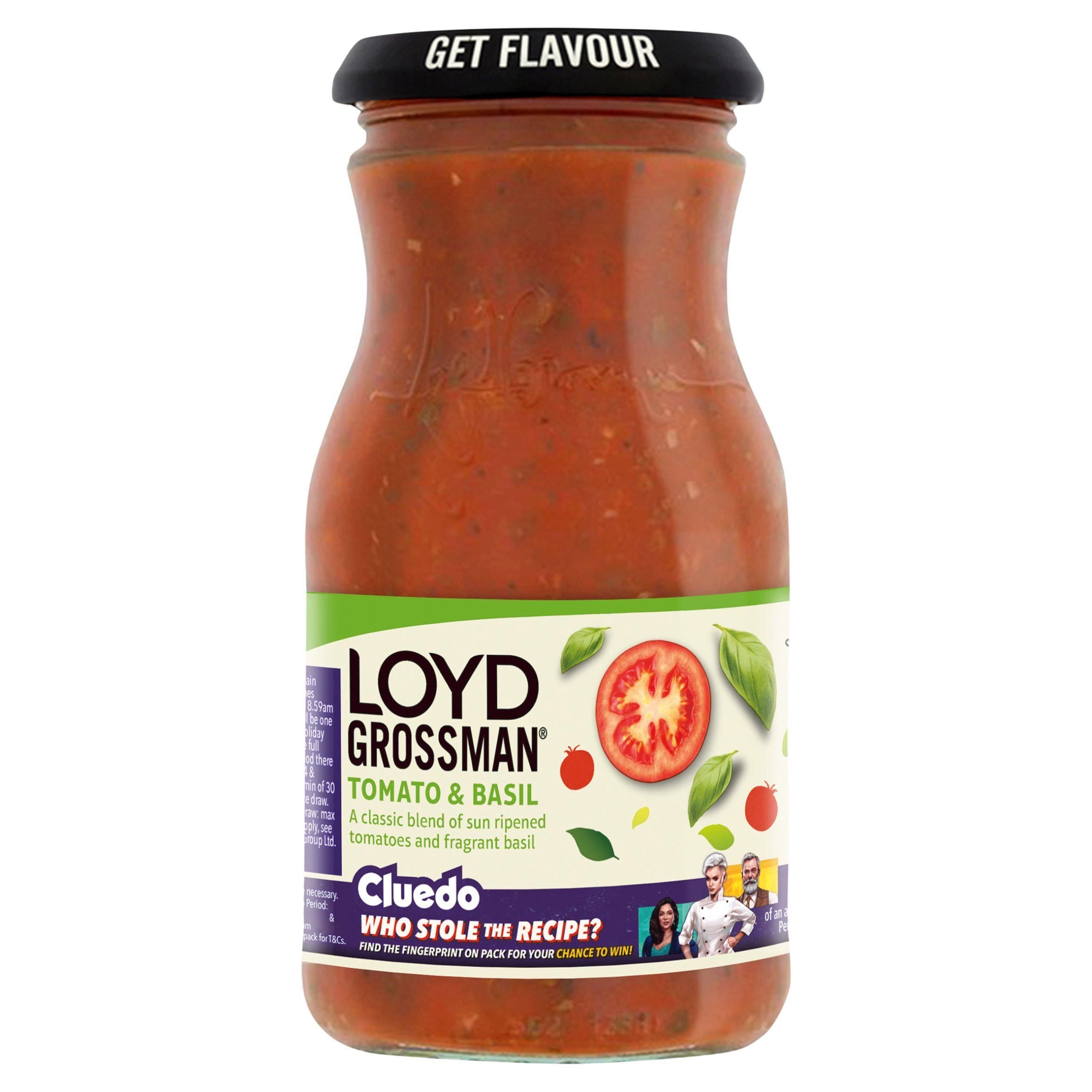 Loyd Grossman Pasta Sauce, Tomato & Basil 350g Italian Sainsburys   