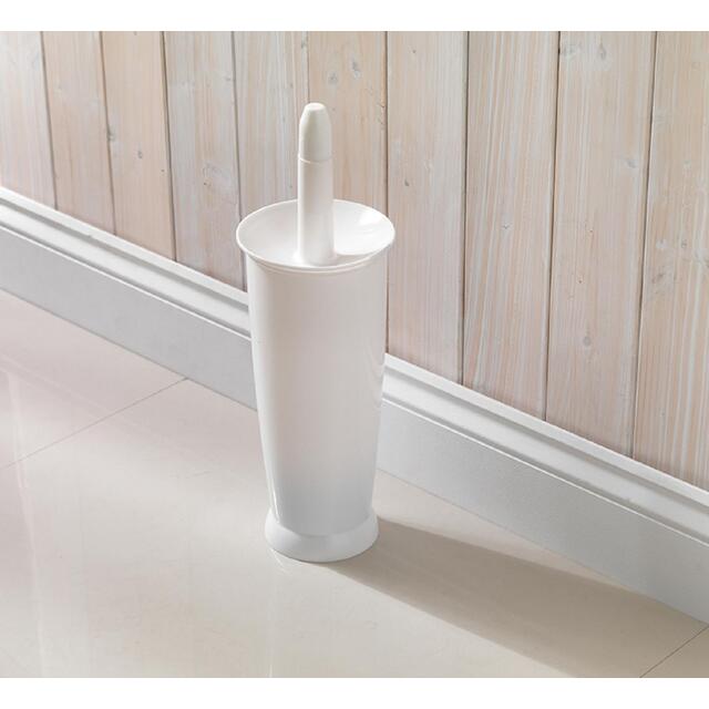 Addis Closed Toilet Brush Set White - McGrocer