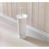 Addis Closed Toilet Brush Set White - McGrocer