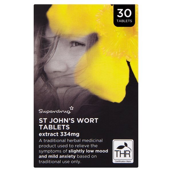 Superdrug St John's Wort Tablets x 30