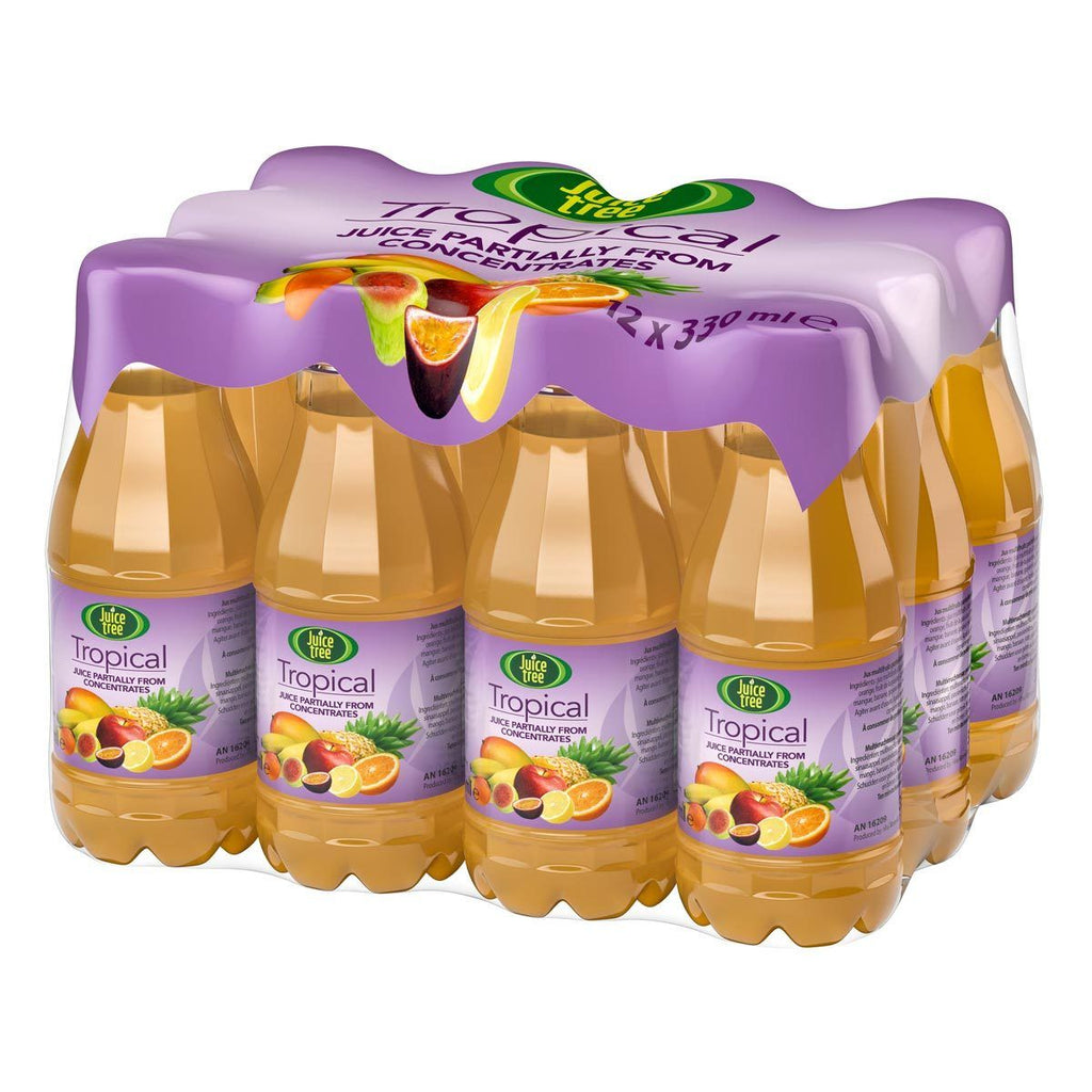 Juice Tree Tropical Juice, 12 x 330ml