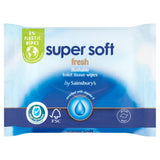 Sainsbury’s Super Soft Flushable Moist Toilet Tissue, Fresh 40 wipes GOODS Sainsburys   