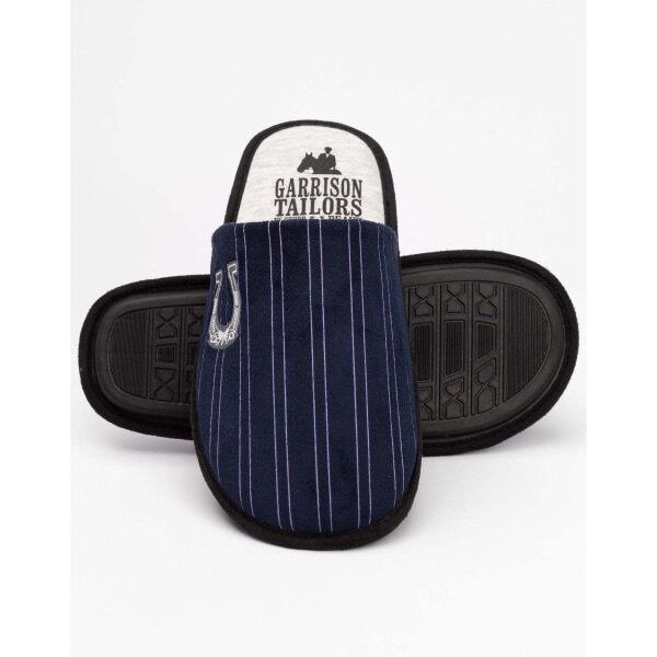 Peaky Blinders Mens Striped Slippers (9-10)