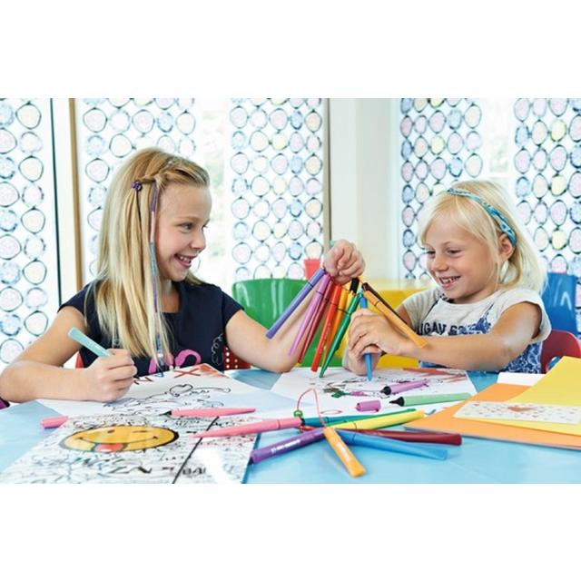 STABILO  Cappi colouring pens wallet of 24 assorted colours   24 per pack