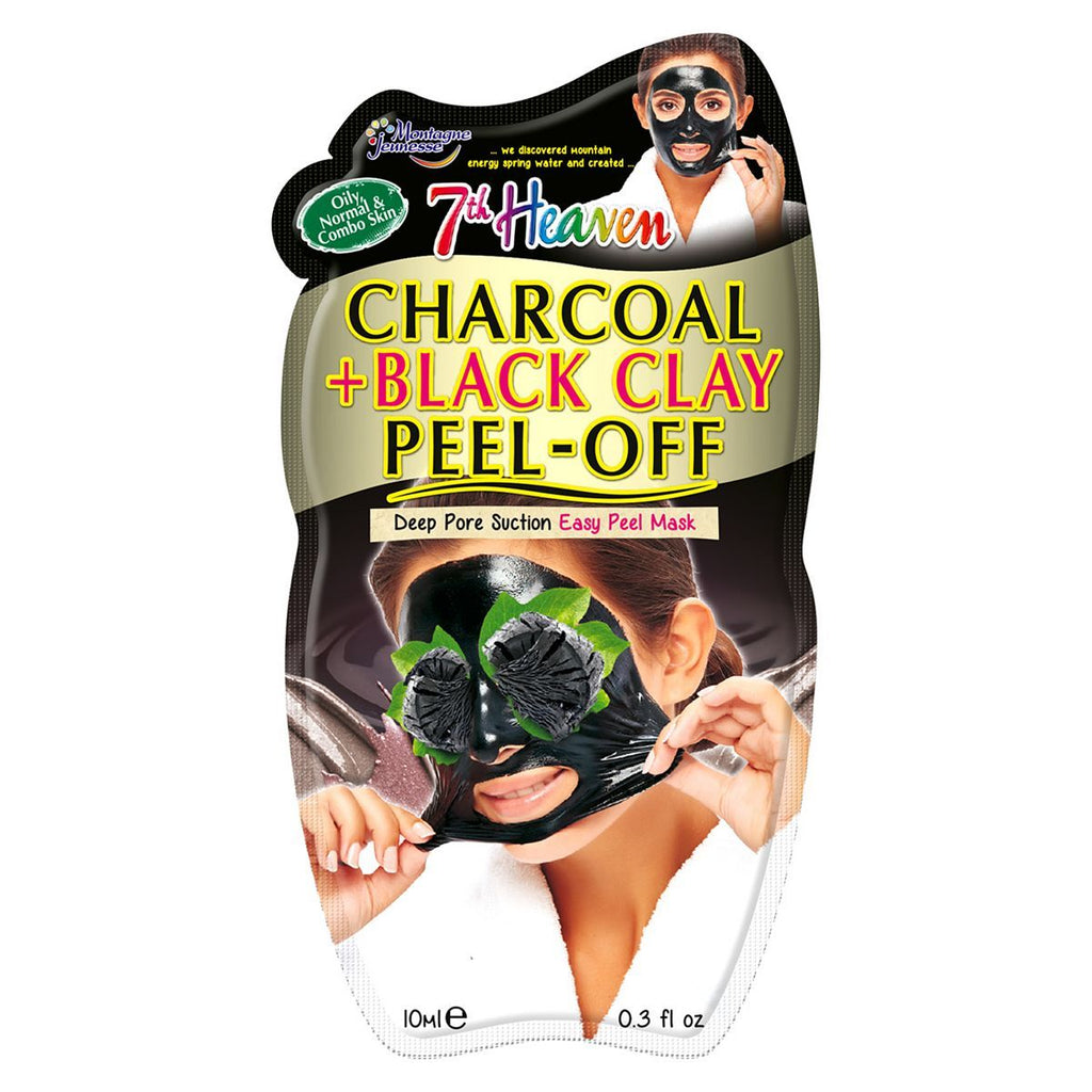 Montagne Jeunesse 7th Heaven Charcoal & Black Clay Peel Off Mask 10ml