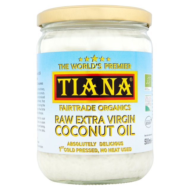 TIANA Organic Extra Virgin Coconut Oil   500ml GOODS M&S   