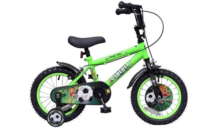 Pedal Pals Shoot 14 Inch Wheel Size Boys Mountain Bike GOODS Argos