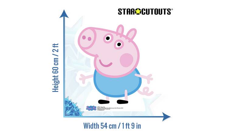 Star Cutouts George Pig Cardboard Cutout GOODS Argos