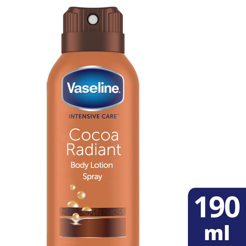 Vaseline Intensive Care Cocoa Radiant Spray Moisturiser