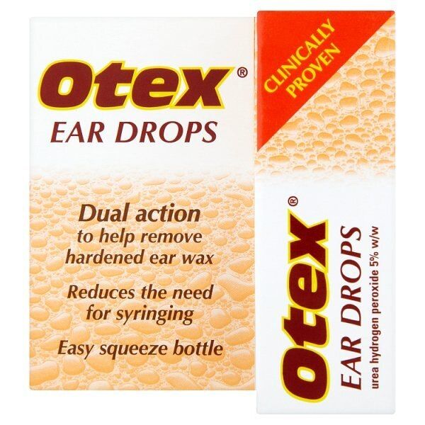 Otex Ear Drops Remove Ear Wax 8ml GOODS Superdrug   