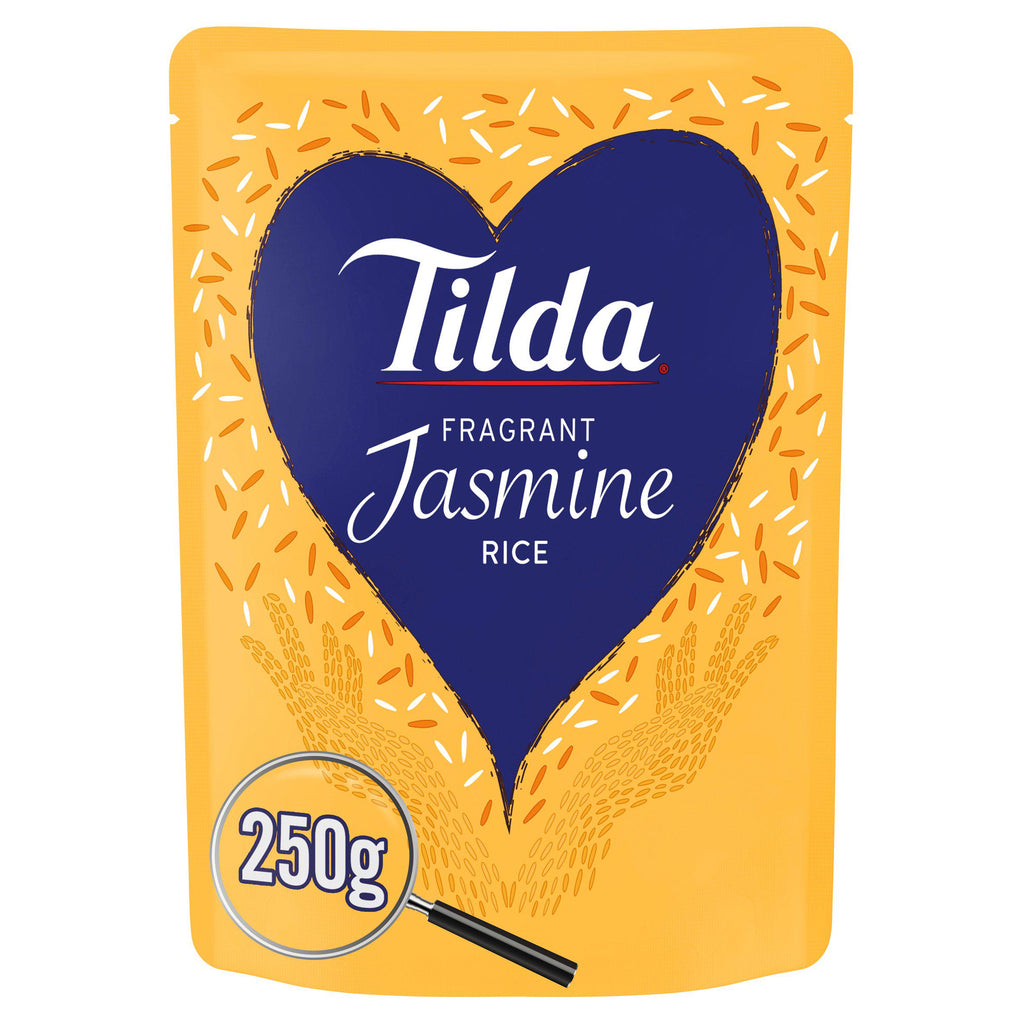 Tilda Microwave Rice Fragrant Jasmine 250g