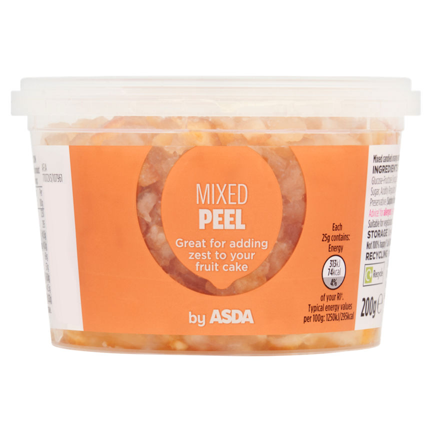 ASDA Home Baking Mixed Peel