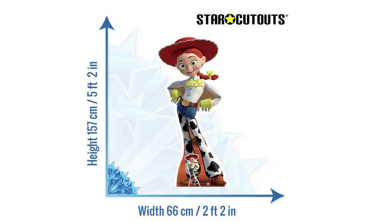 Star Cutouts Toy Story Jessie Cardboard Cutout GOODS Argos