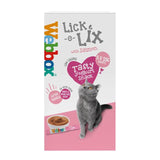 Webbox Lick-e-Lix with Salmon Yoghurty Cat Treats   5 x 15g GOODS M&S   