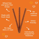 Webbox Tasty Sticks with Chicken & Liver Semi-Moist Cat Treats   30g GOODS M&S   