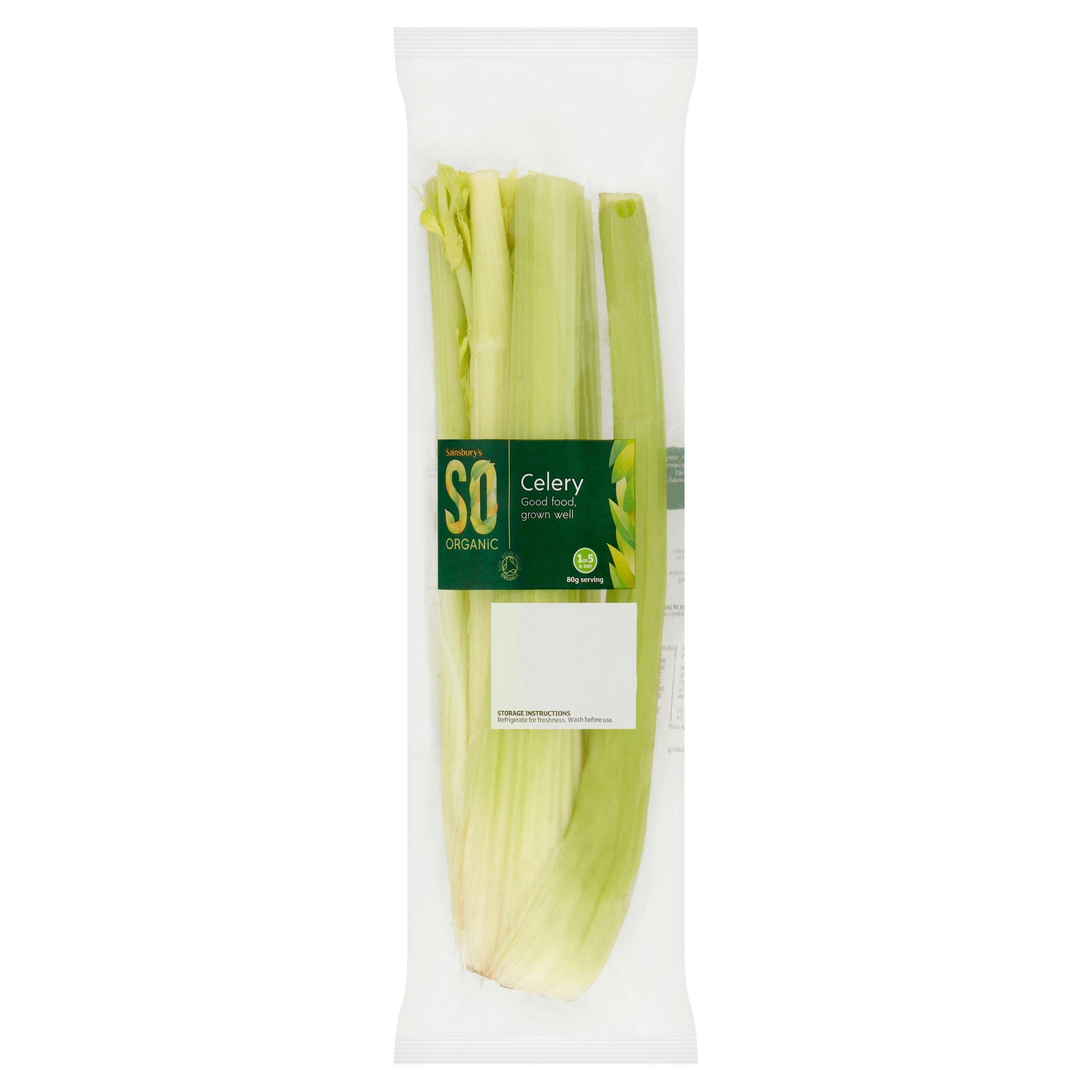 Sainsbury's Celery, SO Organic GOODS Sainsburys   