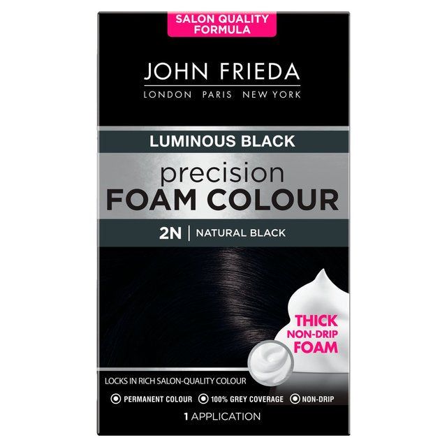 John Frieda Precision Foam Colour Natural Black 2N