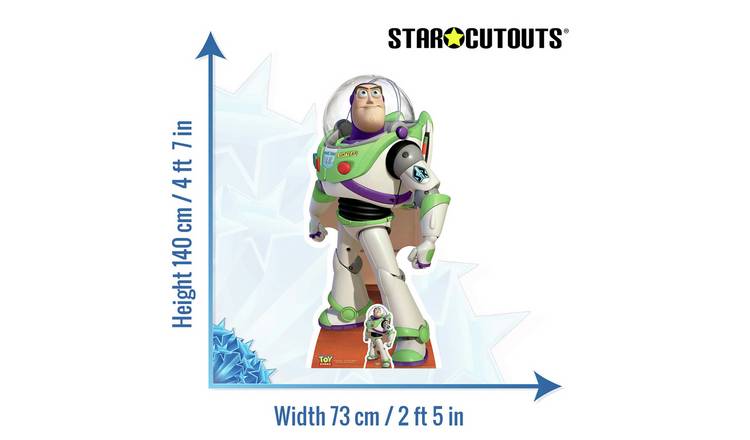 Star Cutouts Toy Story Buzz Lightyear Cardboard Cutout