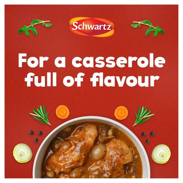 Schwartz Chicken In Red Wine Slow Cook Recipe Mix   35g GOODS M&S   