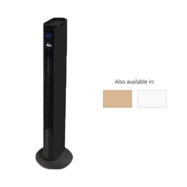 Solis 757 Easy Breezy Design Tower Fan - Black Matte