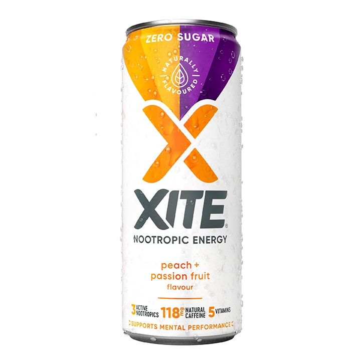 XITE Energy Peach & Passion Fruit 330ml GOODS Holland&Barrett   