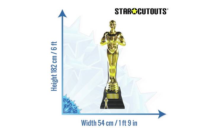 Star Cutouts Oscar Golden Award Cardboard Cutout GOODS Argos