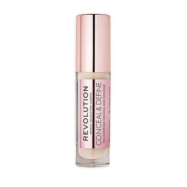 Revolution Conceal and Define Light Liquid Concealer C1 GOODS Superdrug C2  