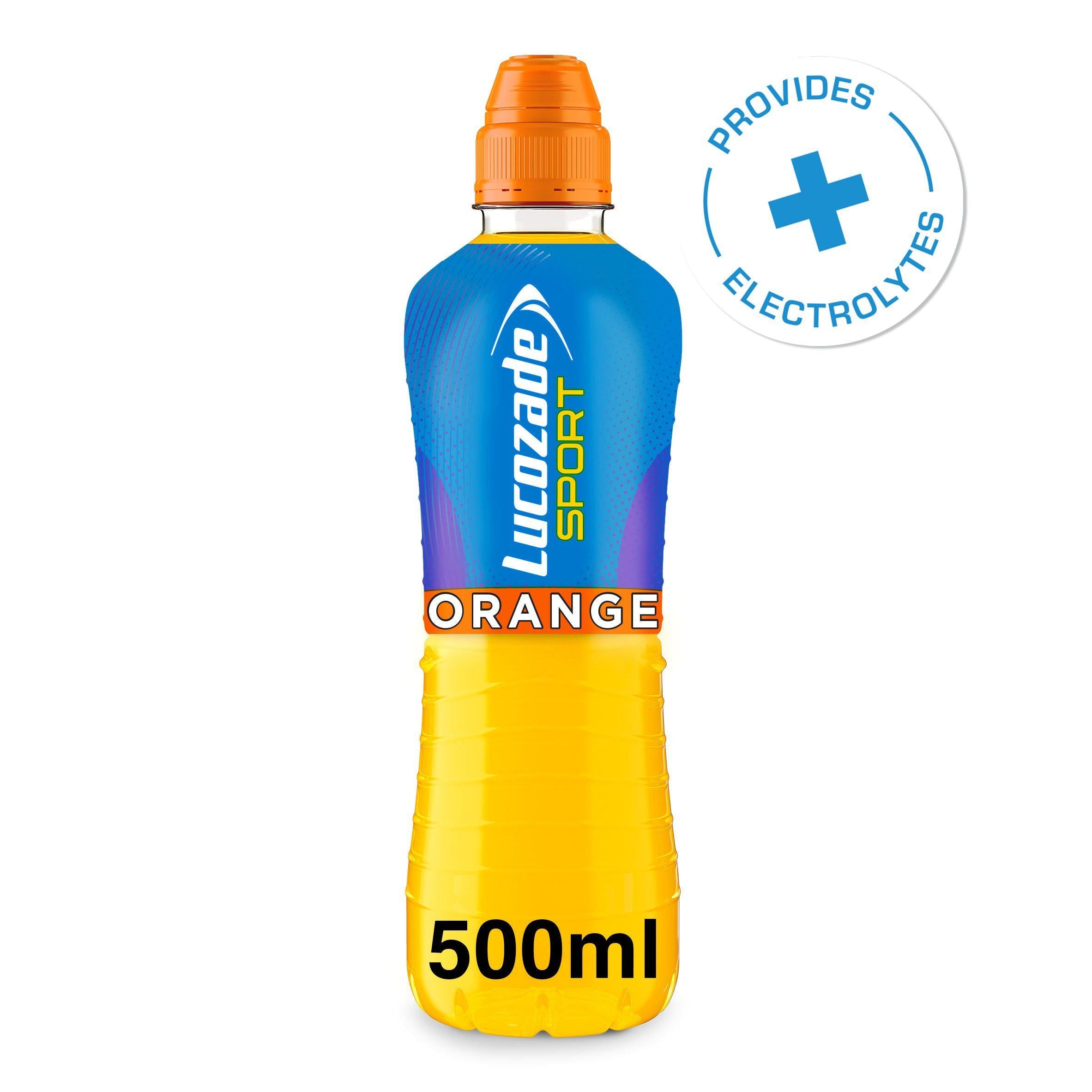 Lucozade Sport Drink Orange 500ml All Sainsburys   