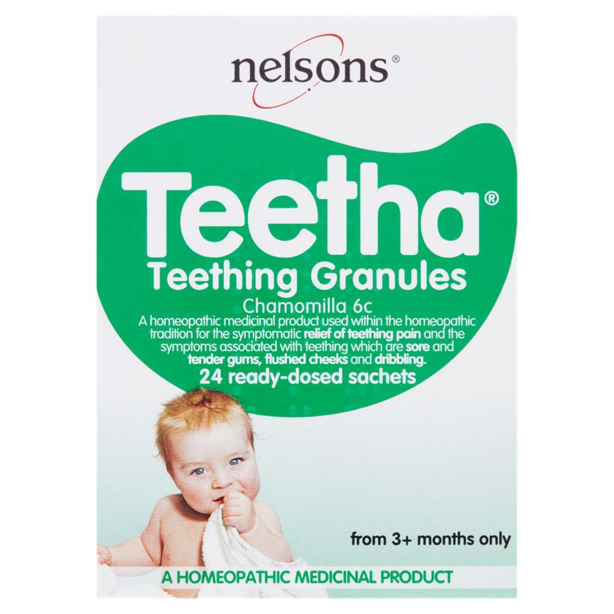 Nelsons Teetha Natural Teething Granule Sachets