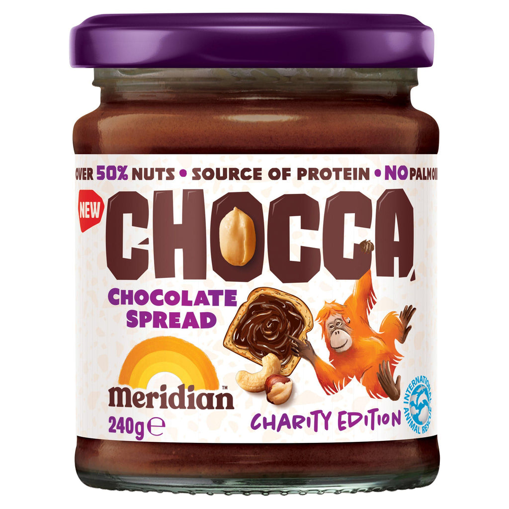 Meridian Chocca Chocolate Spread, Charity Edition 240g