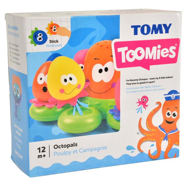 TOMY Toomies Octopals Bath Squirters 12mths+