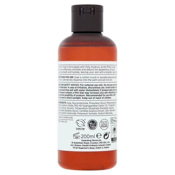 Superdrug Me+ PHA Toner 200ml GOODS Superdrug   