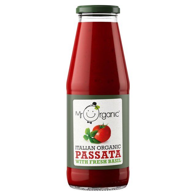 Mr Organic Italian Passata & Basil   690g