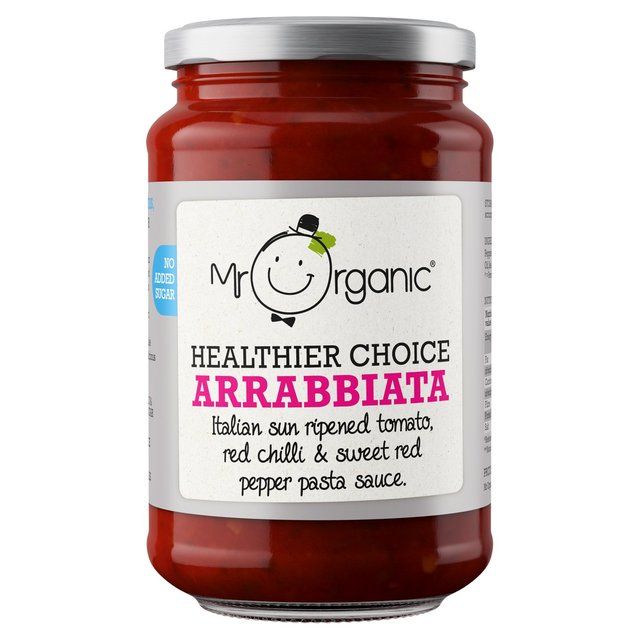 Mr Organic Arrabbiata Pasta Sauce - Healthier Choice   350g