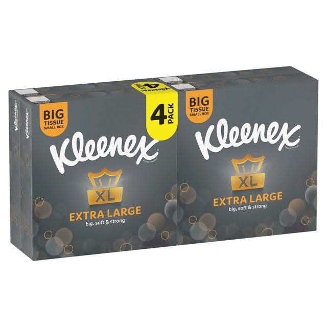 Kleenex Extra Large Tissues 4 Packs   4 x 44 per pack GOODS M&S   