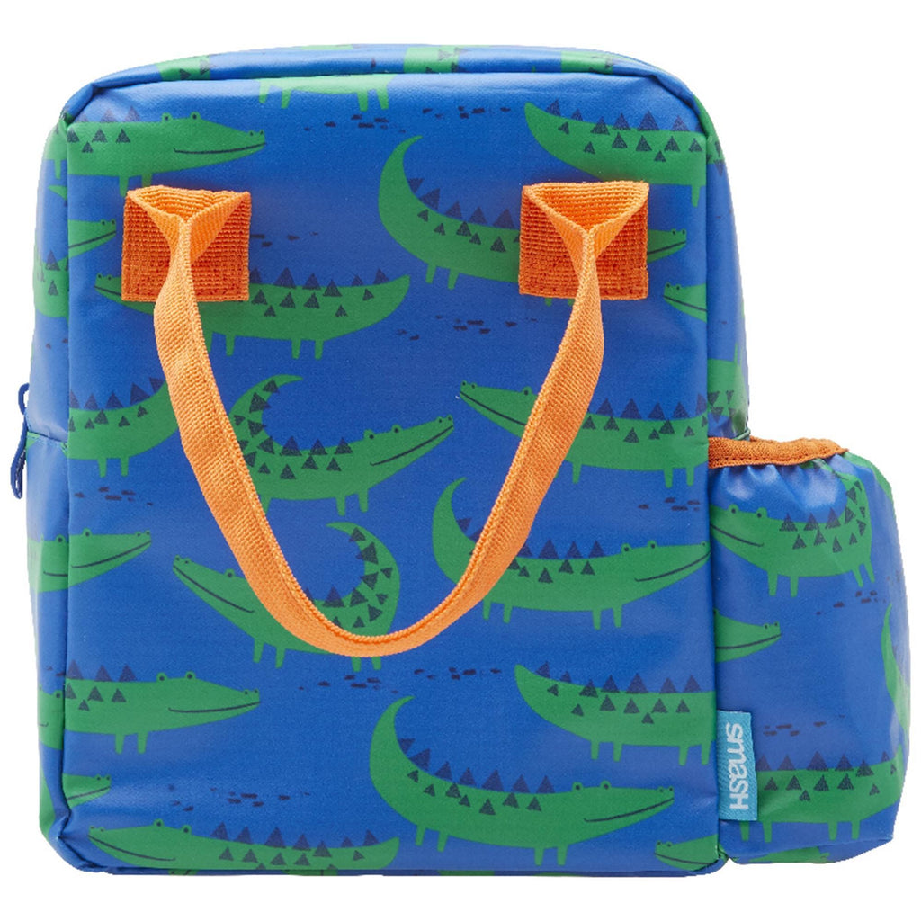 Smash Crocodile Lunch Bag & Bottle