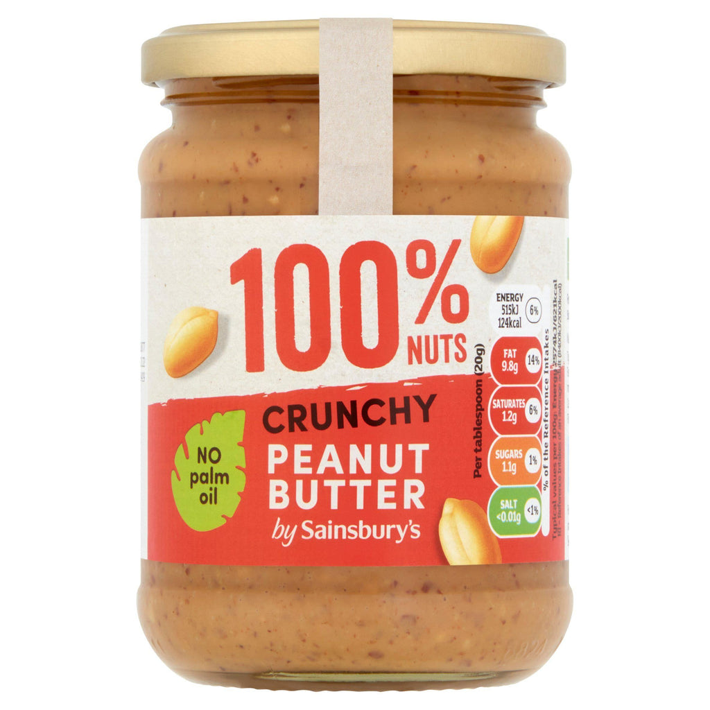 Sainsbury's Crunchy Peanut Butter 340g